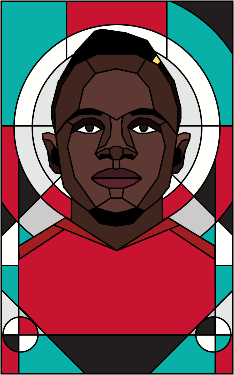 他对球的落 他对球的落